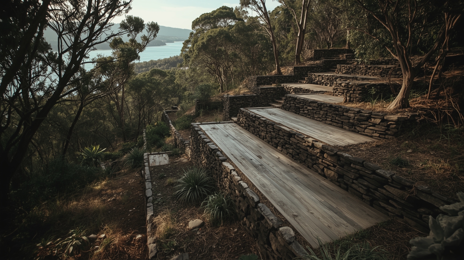 Levels that look like geology.